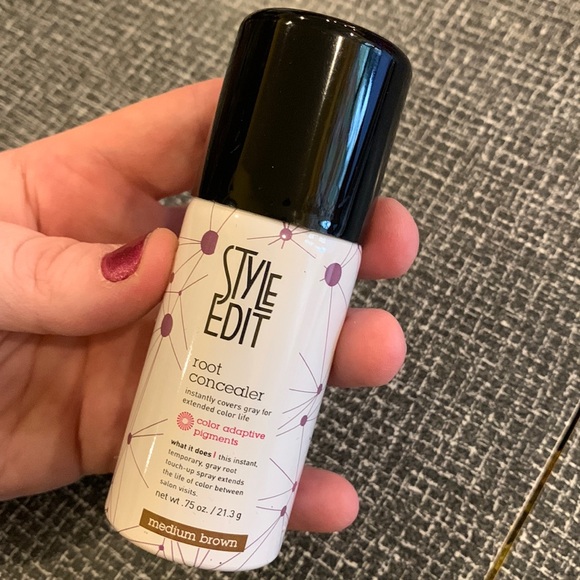 *3/$10* NEW! Style Edit Medium Brown Root Concealer - travel size - Picture 1 of 3